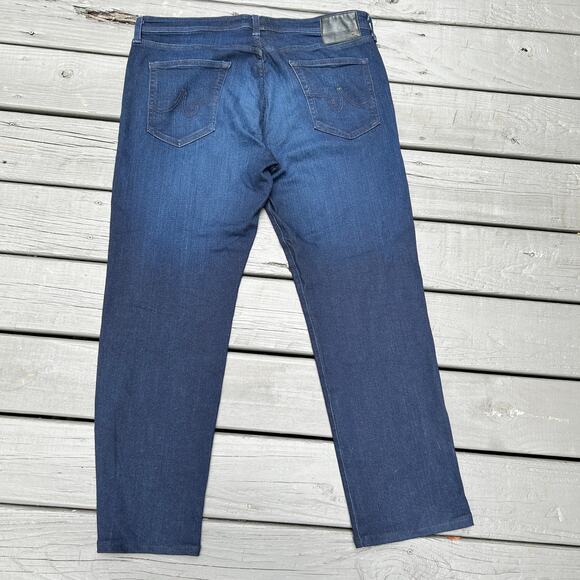 Men's AG Blue Jeans The Graduate Tailored Leg 38x30.5" - Picture 4 of 8